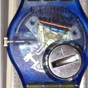Swatch Accessories - 1991 SWATCH WATCH Test GZ 118 ("Horizon") Swatch Accessories - 1991 SWATCH WATCH Test GZ 118 ("Horizon")